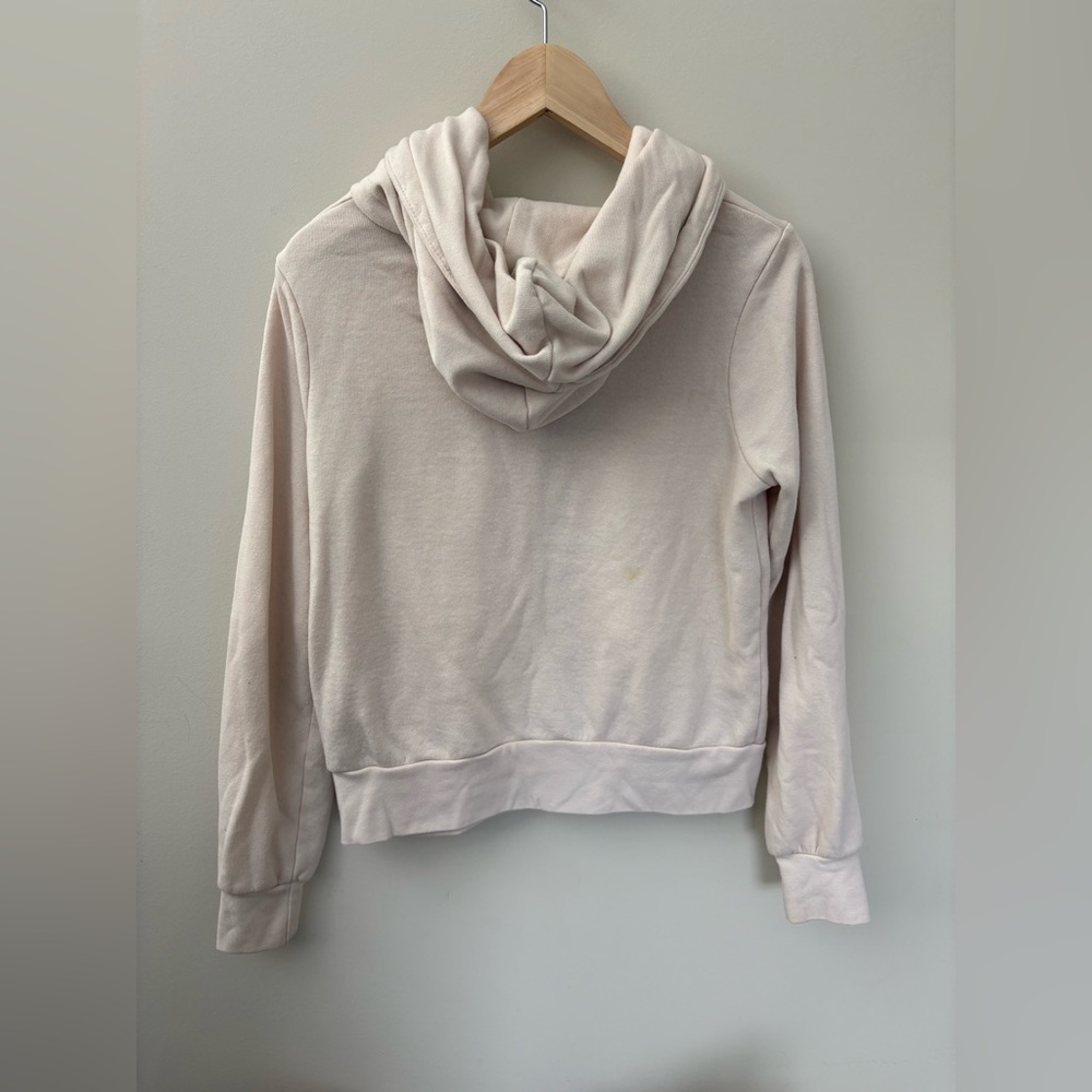 Aviator Nation Cream Color 5 Stripe Full Zip Hoodie Size XS *See description - Picture 2 of 9